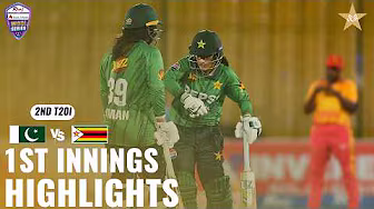 1st Innings Highlights | Pakistan Women vs Zimbabwe Women | Match 02 | T20I Series 2026 | M9H1K