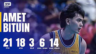 Amet Bituin SHINES with 21 PTS for FEU vs Ateneo | UAAP SEASON 88 MEN’S VOLLEYBALL | HIGHLIGHTS background
