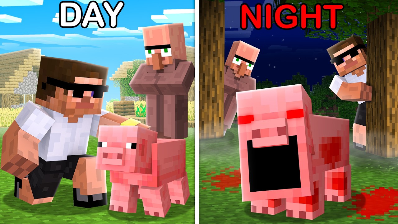TESTING SCARY SECRET MYTHBUSTERS in Minecraft... background