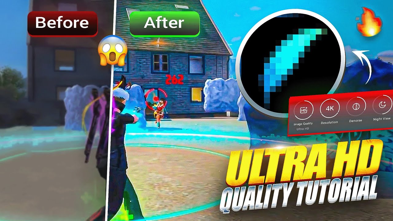 Free Fire 4K HDR Quality Revealed In Capcut ๐ฅ || How To Increase Free Fire Video Quality