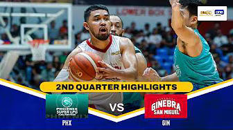 PHOENIX vs BRGY. GINEBRA | 2ND QUARTER HIGHLIGHTS | PBA SEASON 50 COMMISSIONER’S CUP background