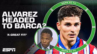 Could Julian Alvarez replace Lewandowski at Barcelona? π³ | ESPN FC