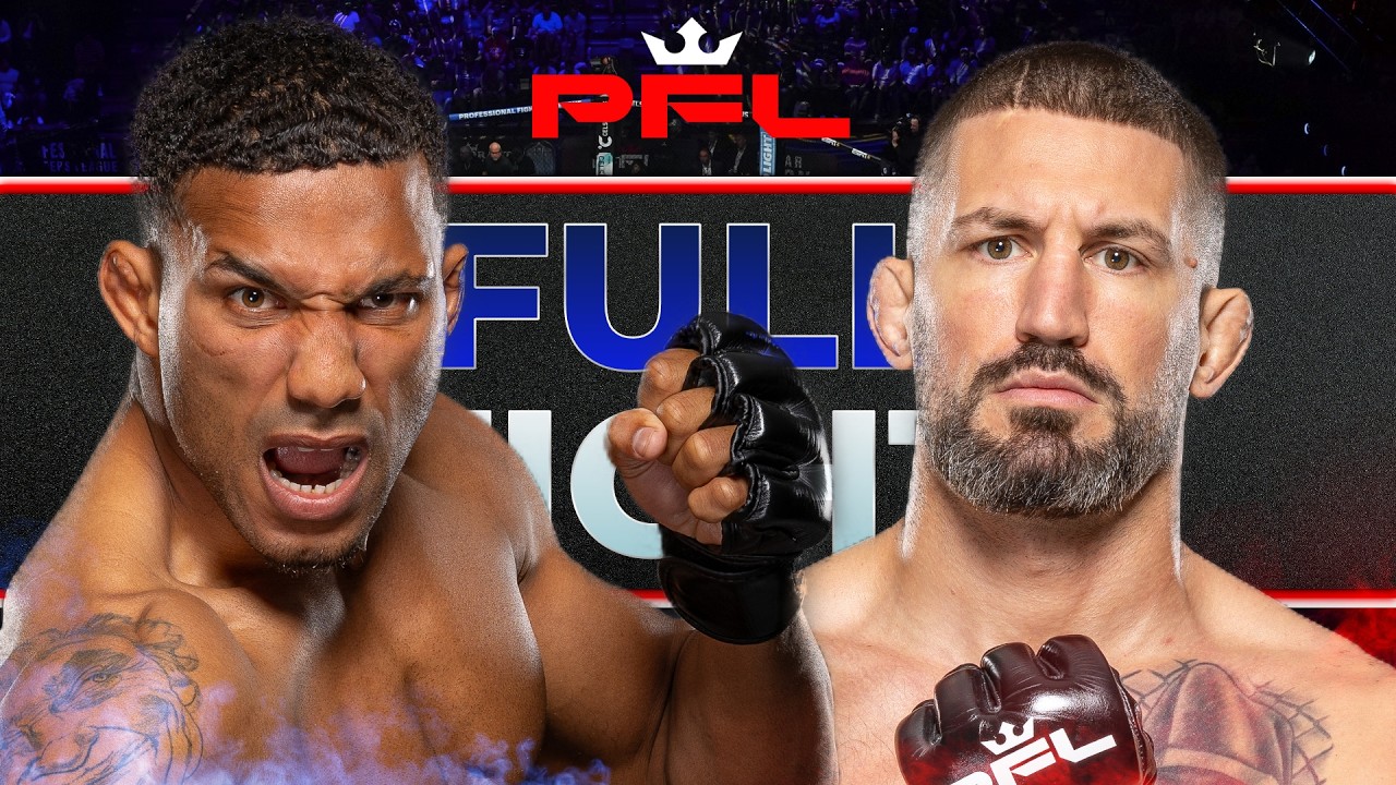 BRUTAL Lightweight Clash! | Angel Alvarez v Bryce Logan | Full Fight | PFL Sioux Falls