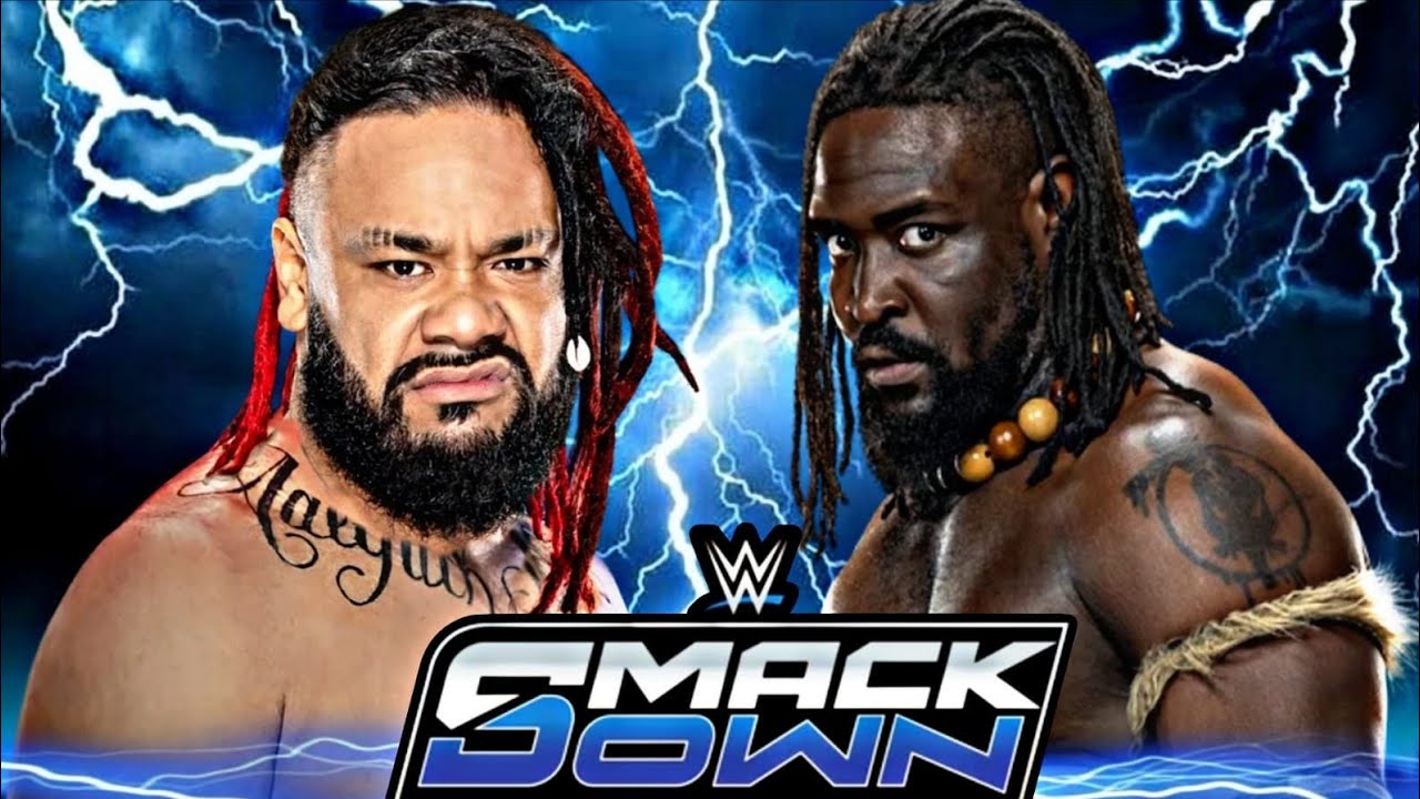 Oba Femi Vs Jacob Fatu WWE SmackDown May 17 2026 WWE2K26 Simulation - FULL MATCH