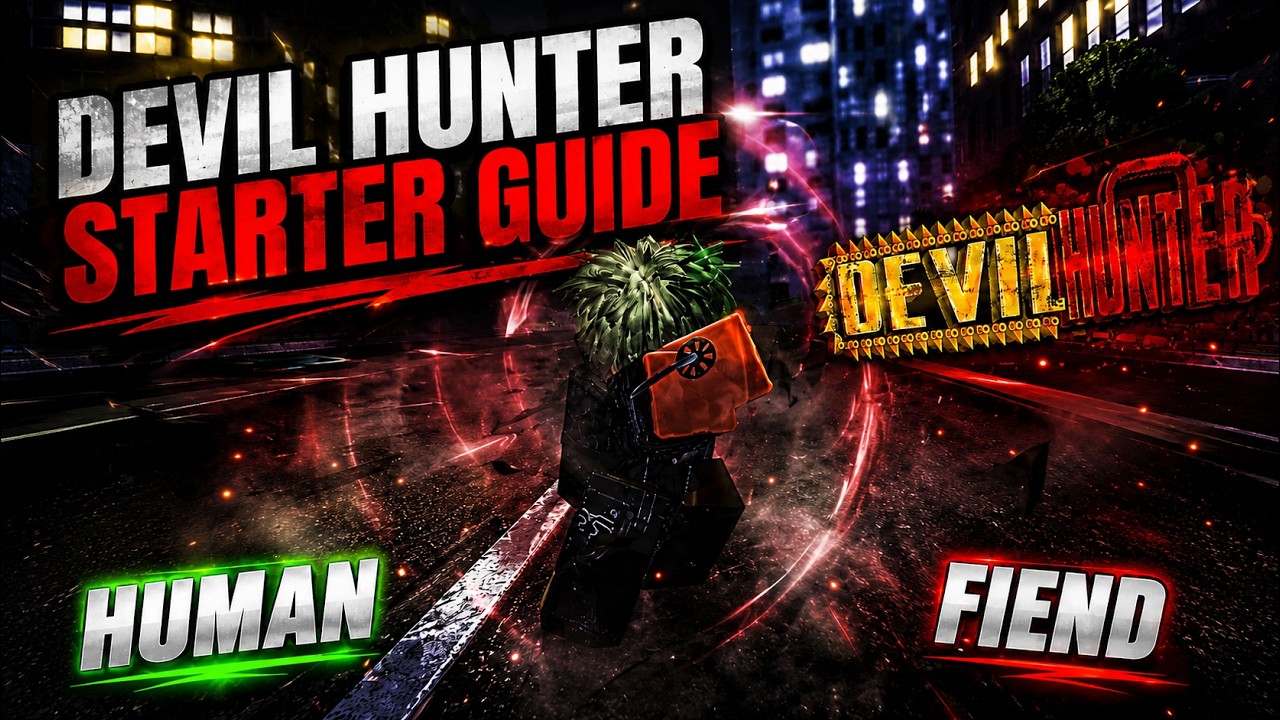 The COMPLETE Beginner Progression Guide in Devil Hunter (Hybrids, Soul Realm & More) background