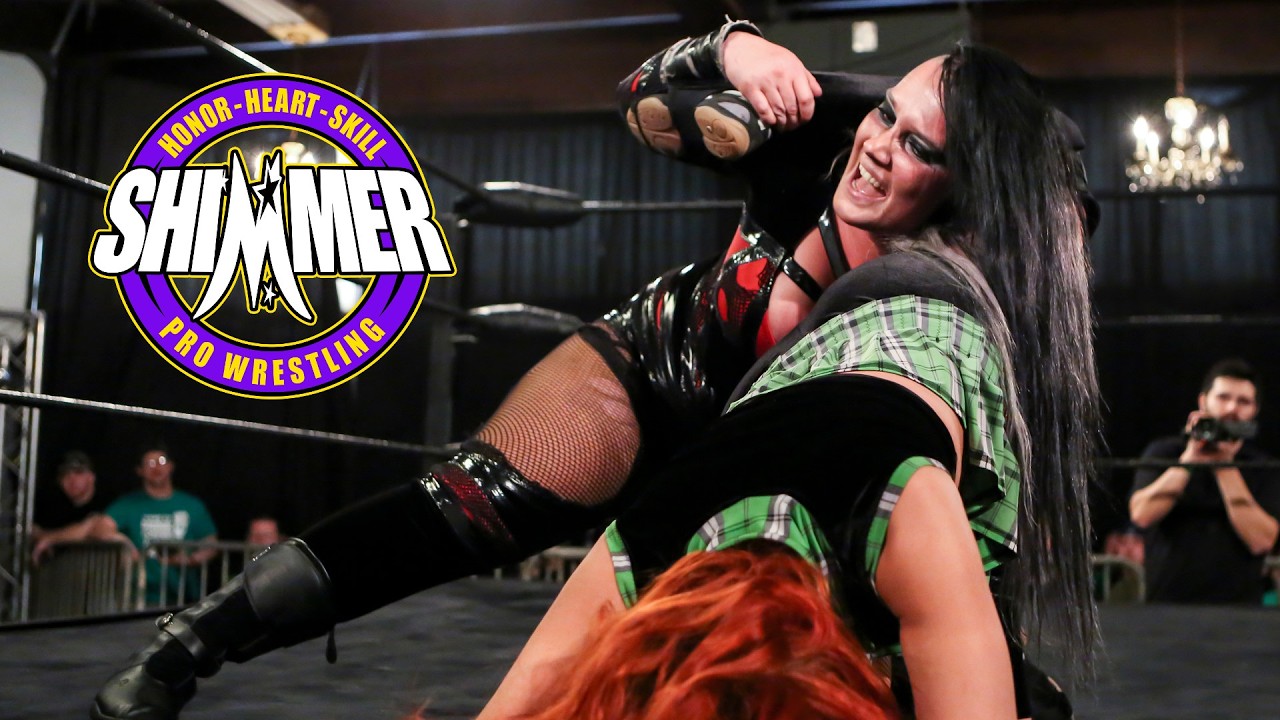 Jessicka Havok vs. Veda Scott - SHIMMER 74 - Women's Wrestling background