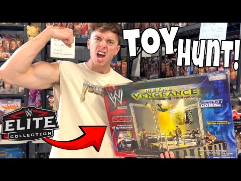 CRAZY FINDS on WWE TOY HUNT!