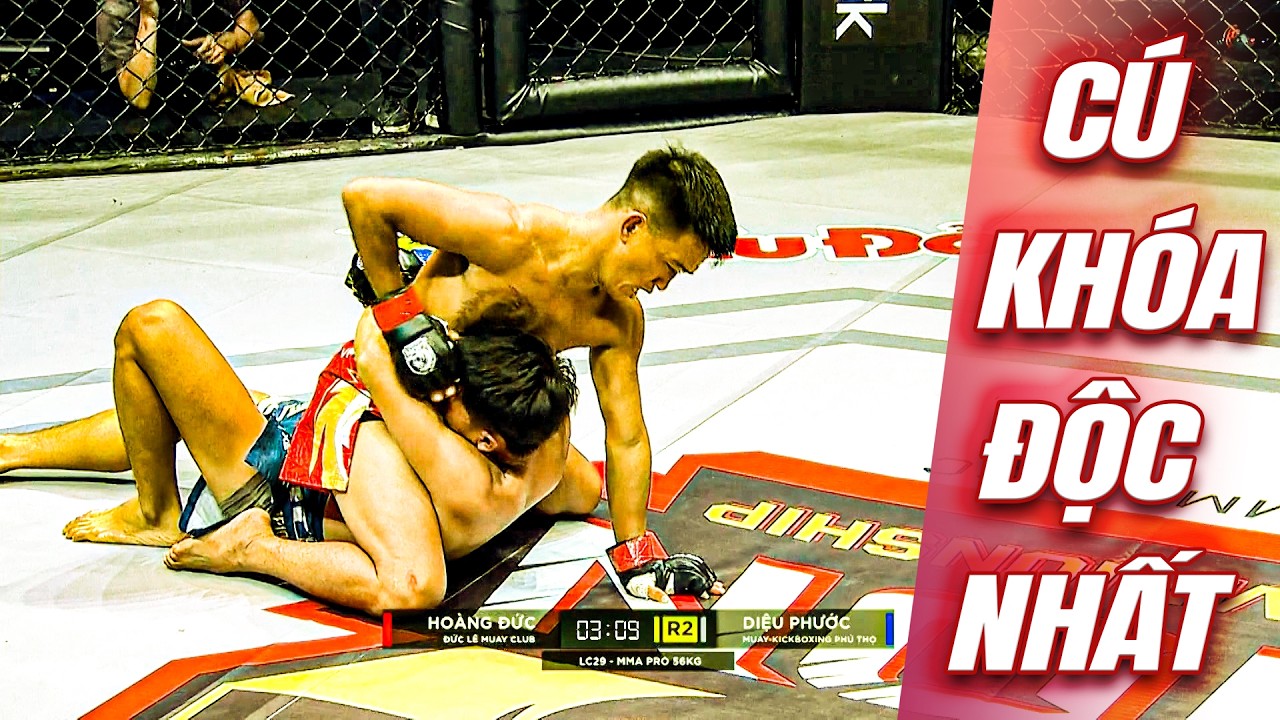 CÚ KHÓA CỦA NĂM.VĐ Muay thế giới mới đấu MMA Pro lại thắng 2 Sub. Cú Sub không có trong từ điển background