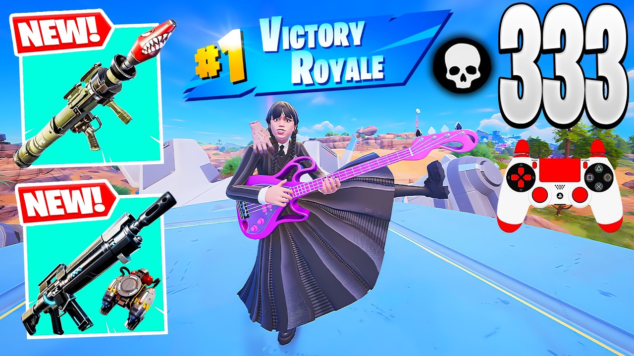 333 Elimination Squads vs Squads on the NEW Map! Fortnite Gameplay (Chapter 7) background