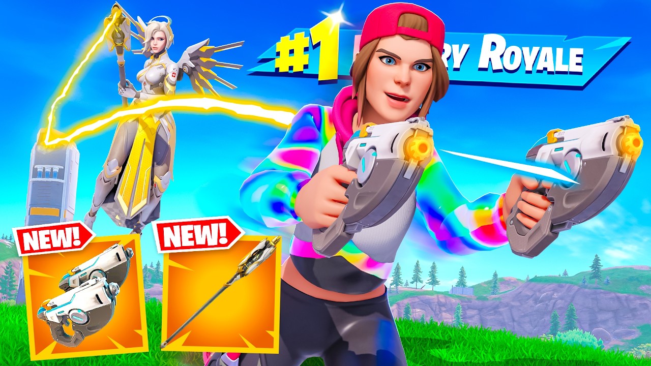 they ADDED Overwatch to Fortnite?! (NEW UPDATE)