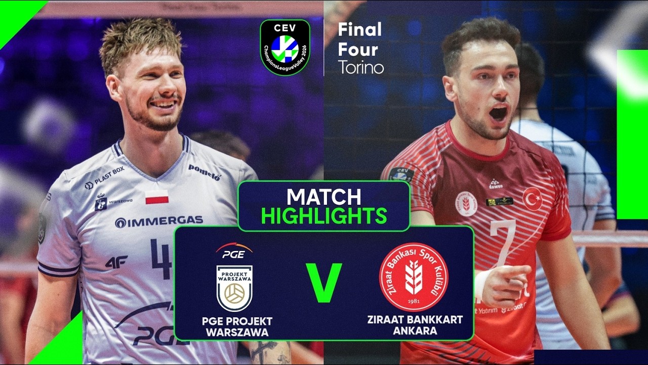 Highlights | PGE Projekt WARSZAWA vs. Ziraat Bankkart Ankara | Bronze Match | #CLVolleyM 2026