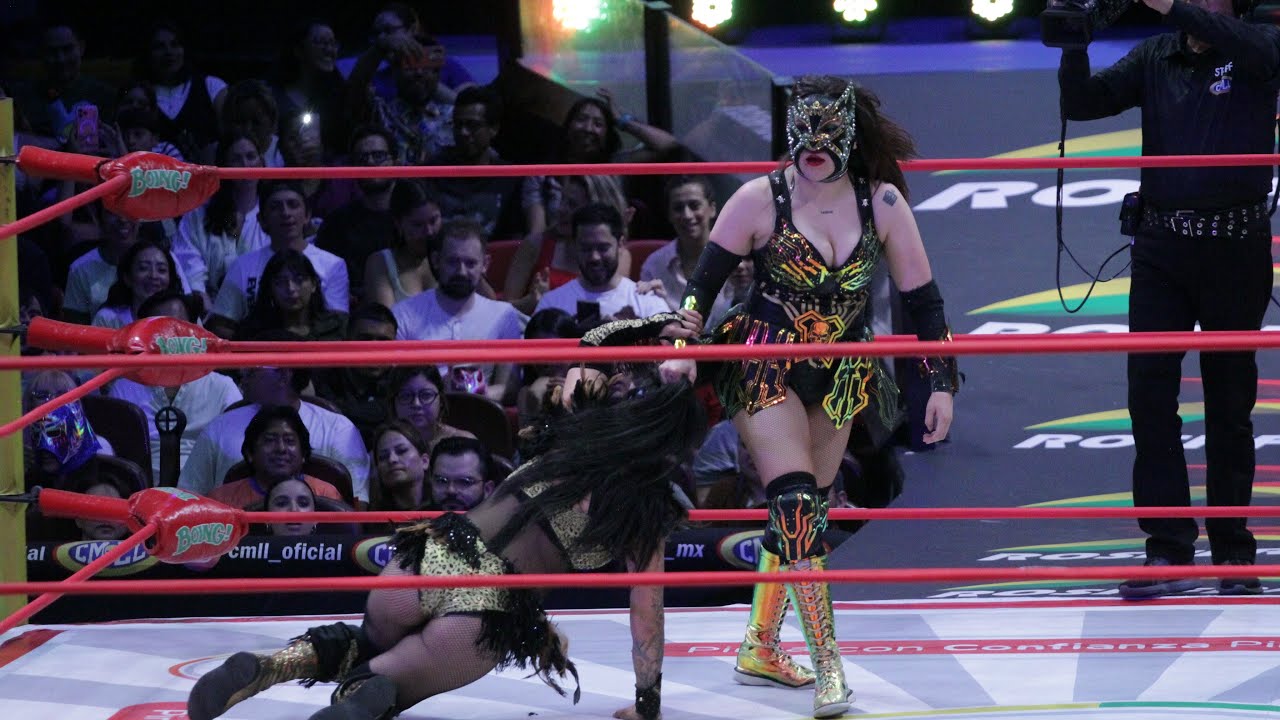 Reporte CMLL: India Sioux 🆚 Keira background