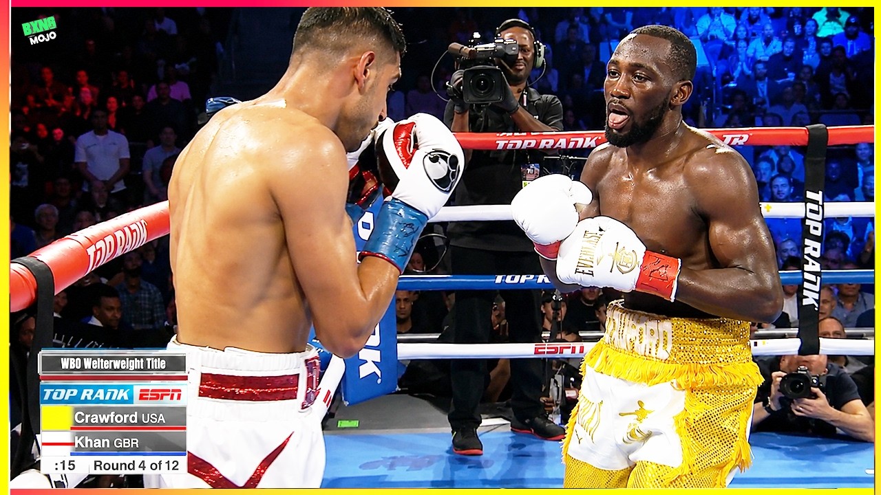 Amir Khan (United Kingdom) vs Terence Crawford (USA) - KNOCKOUT, BOXING HD