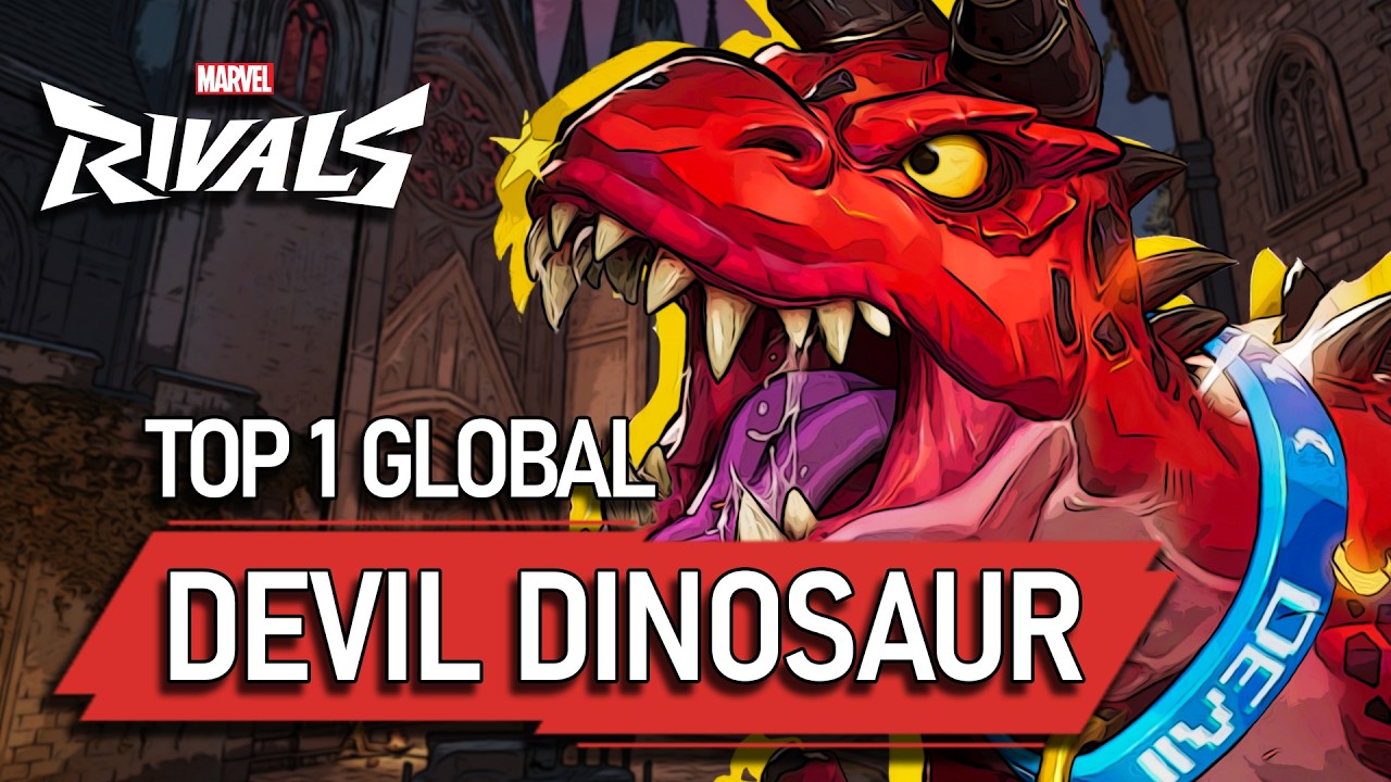 TOP #1 GLOBAL DEVIL DINOSAUR ! Can1s - MARVEL RIVALS PRO