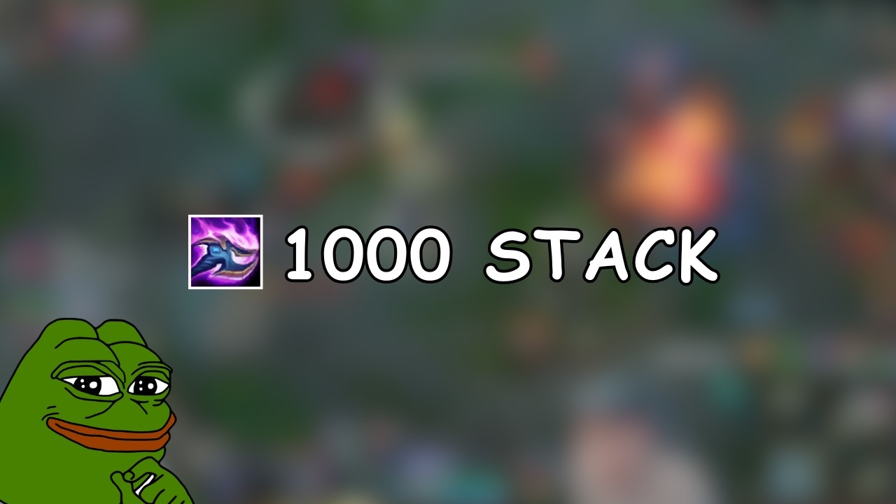 Nasus 1000 Stack - League of Legends Highlights Ep 1