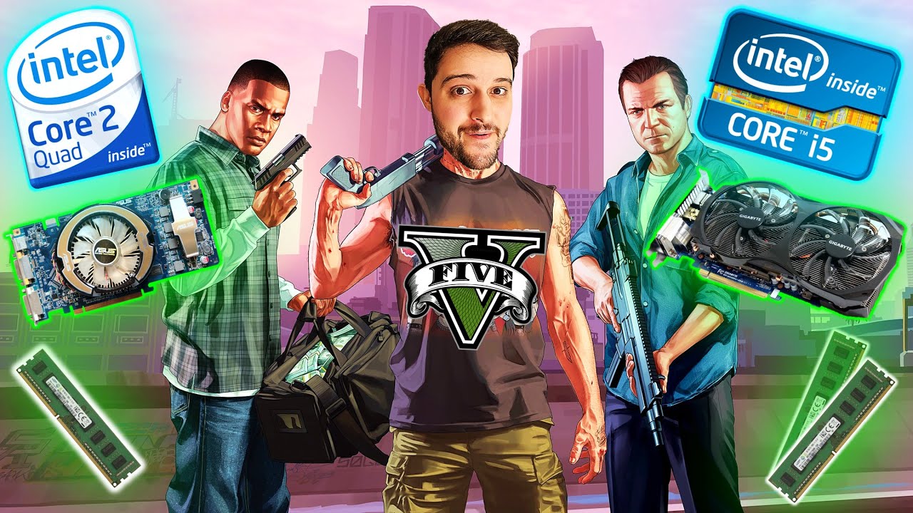 GTA 5 (and Online) on the Minimum and Recommended System Requirements! background