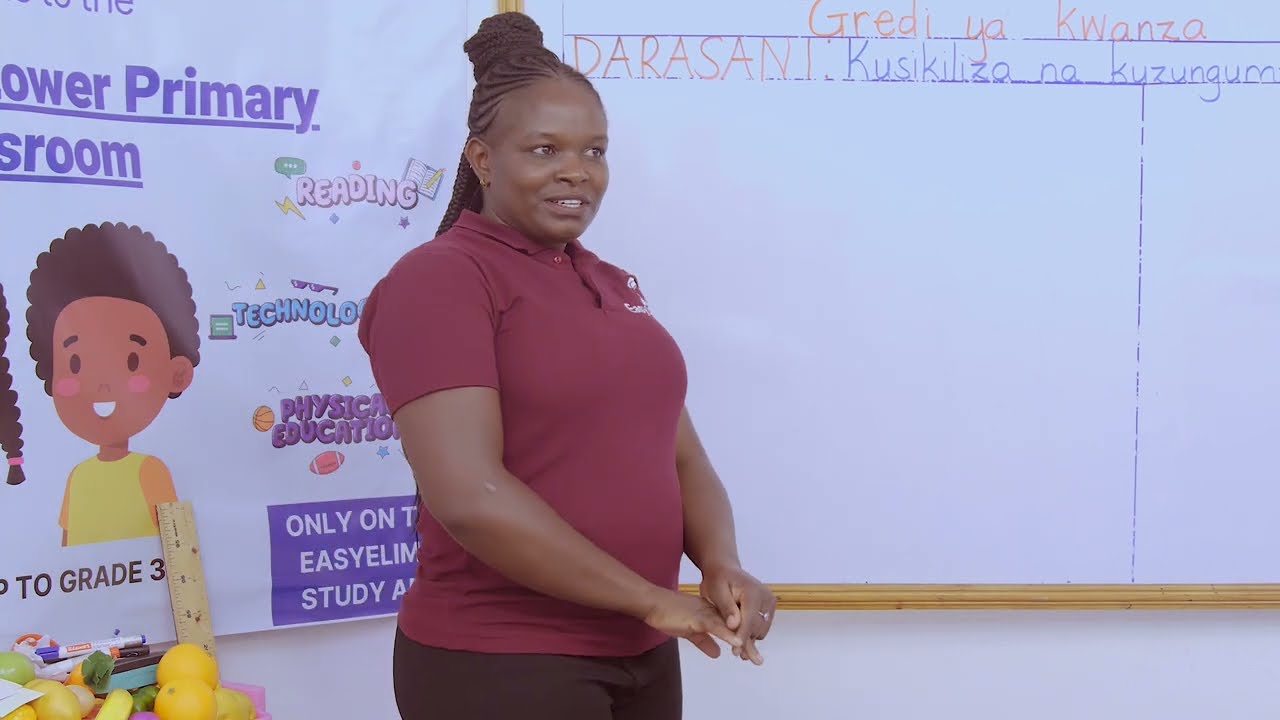 Gredi ya Kwanza Somo la Kiswahili | EasyElimu backdrop