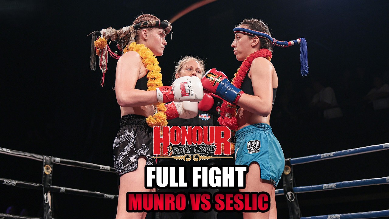F7 - Natali Seslic (Urban Muay Thai) vs Heidi Munro (Honour Moreton Bay)
