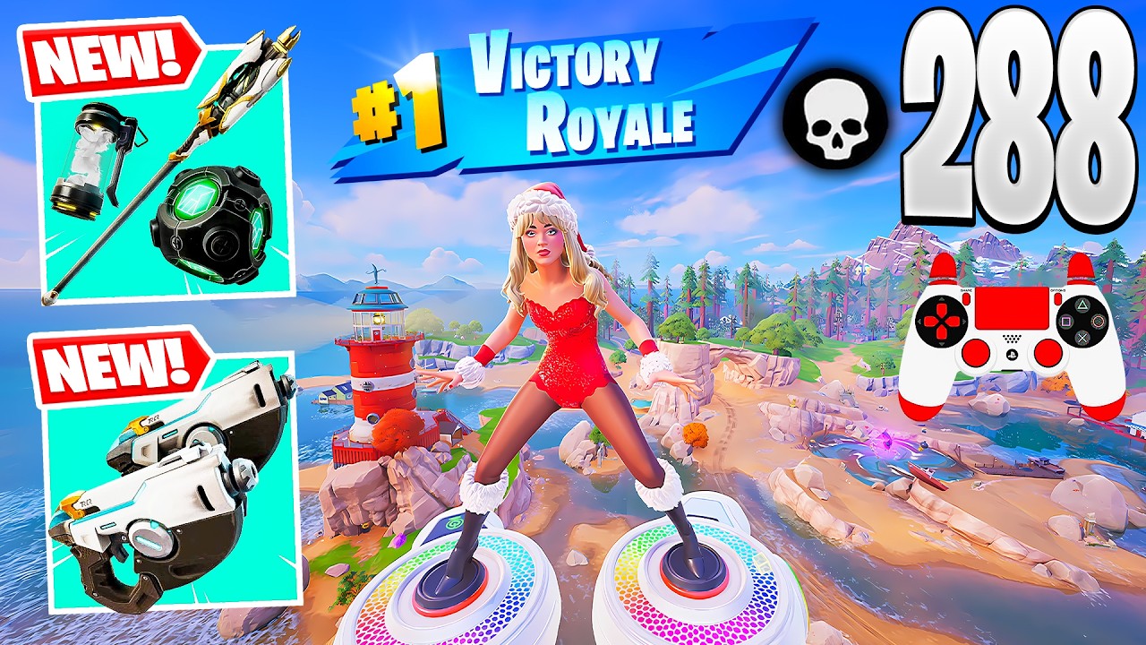 288 Elimination Squads vs Squads on the NEW OVERWATCH Map! Fortnite Gameplay (Chapter 7)