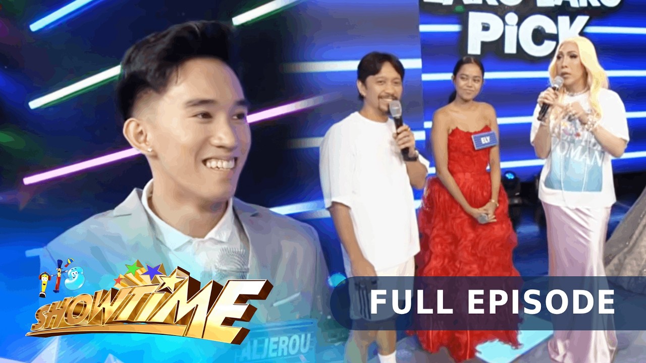Baliktad 'ata?! ALJEROU, biglang in-interview si VICE GANDA | It's Showtime