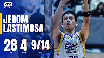 Jerom Lastimosa STEPS UP WITH 28 PTS 🚀 for Magnolia vs Meralco | PBA SEASON 50 COMMISSIONER’S CUP