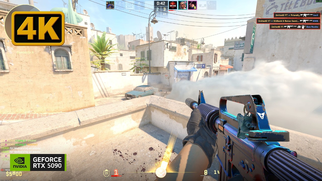 Counter-Strike 2 Gameplay 4K (No Commentary) background