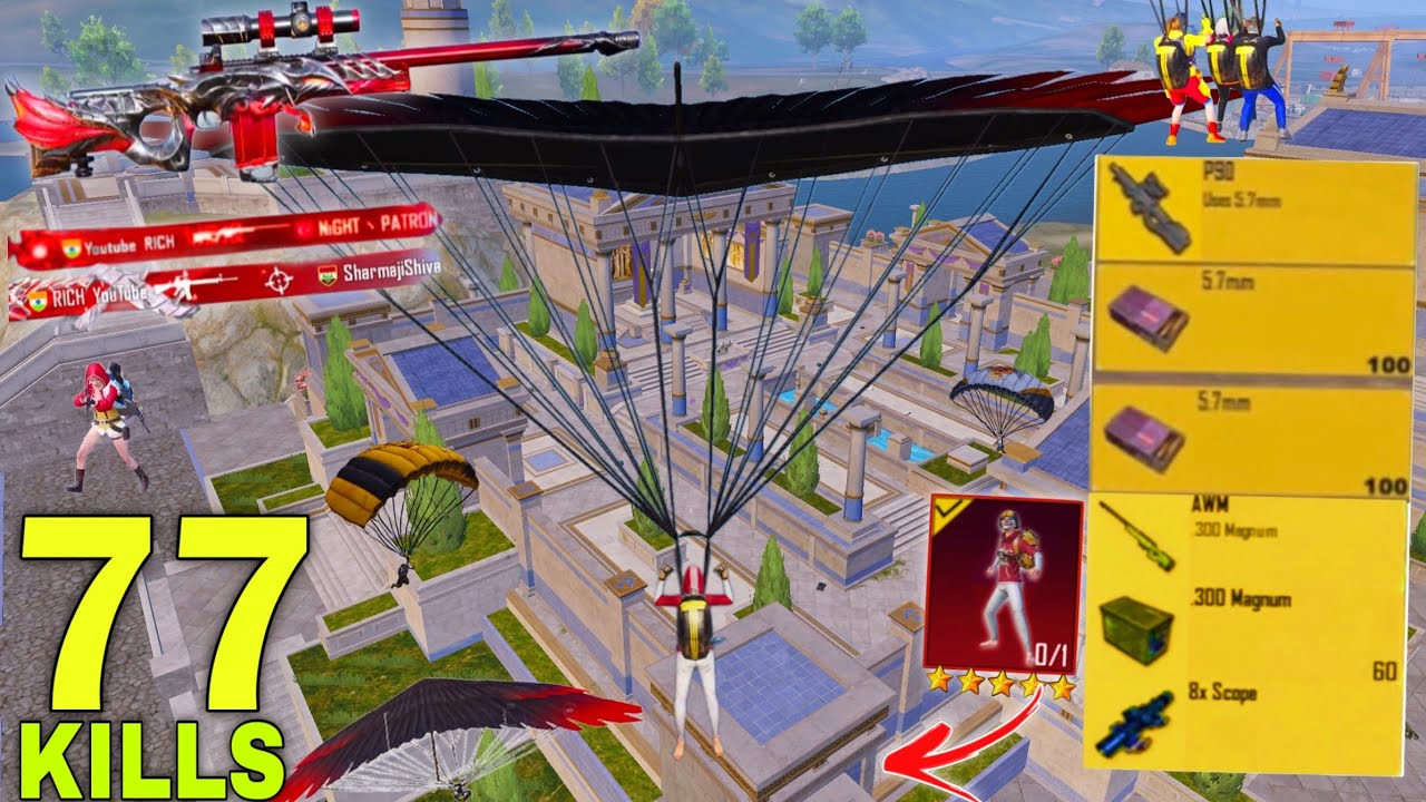 wow😍 NEW BEST SNIPER GAME PLAY TODAY in NEW MODE w/ p90+AMR 🔥 Pubg mobile