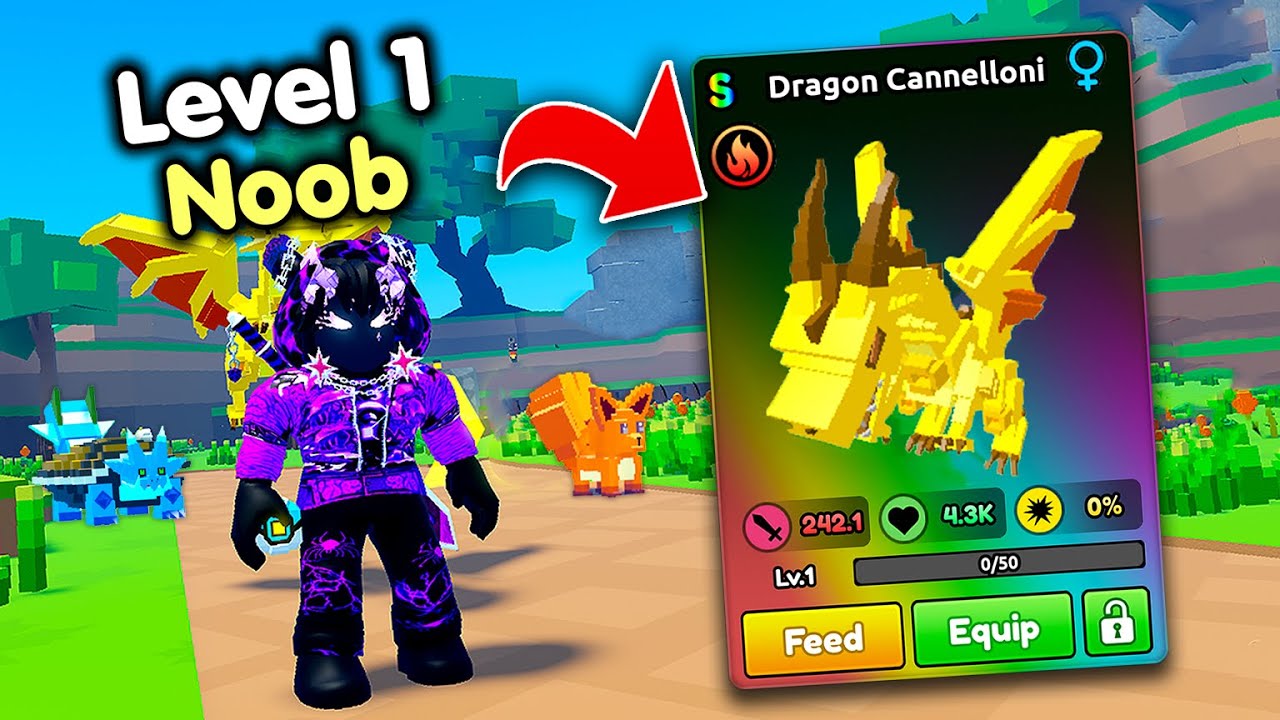Starting Over as NOOB with OP SECRET in Catch a Monster! (Roblox) background