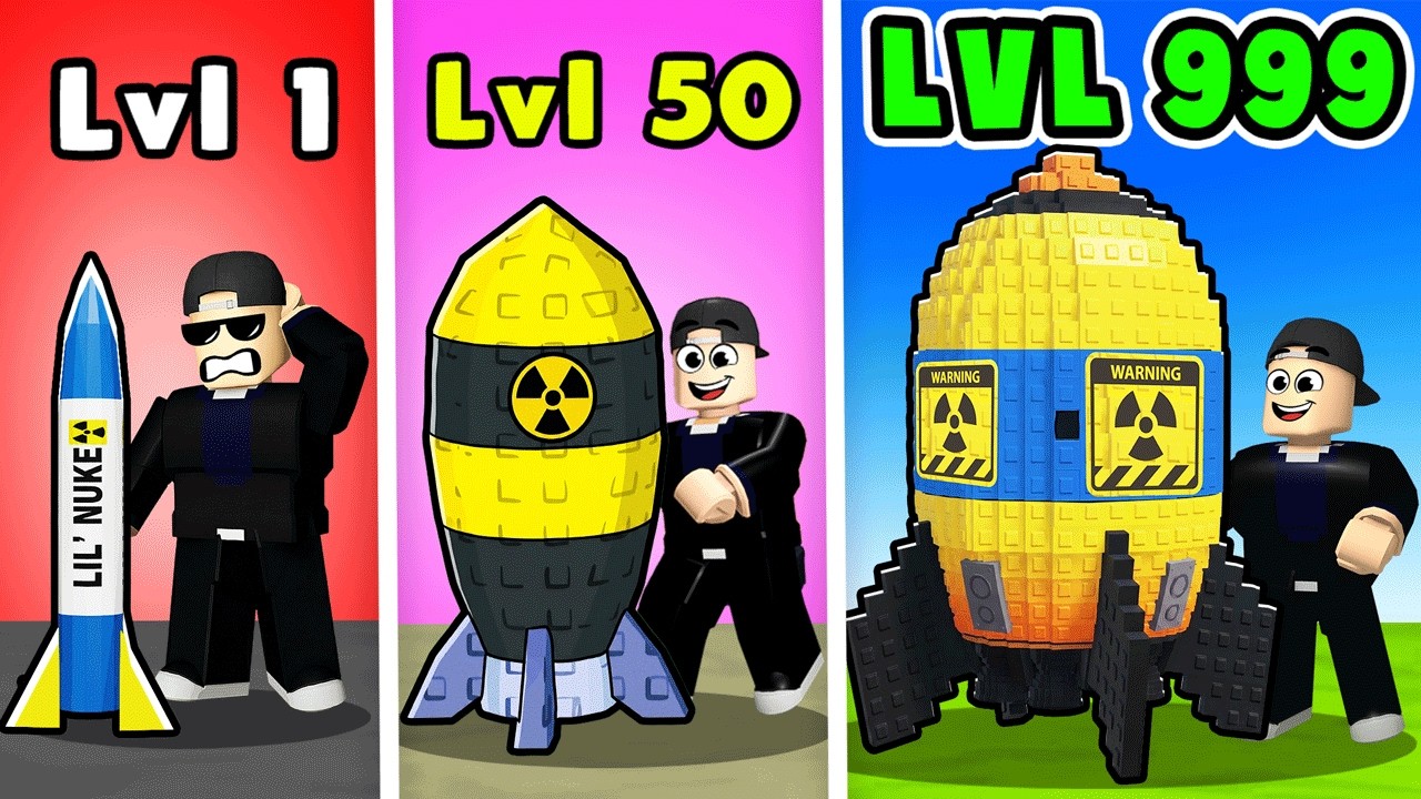 Clicking 4,183,891 Times To GROW A NUKE in Roblox
