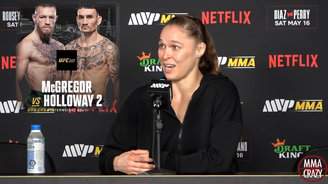 Ronda Rousey on “CATTY” McGregor fight announcement “They see MVP MMA as a threat”