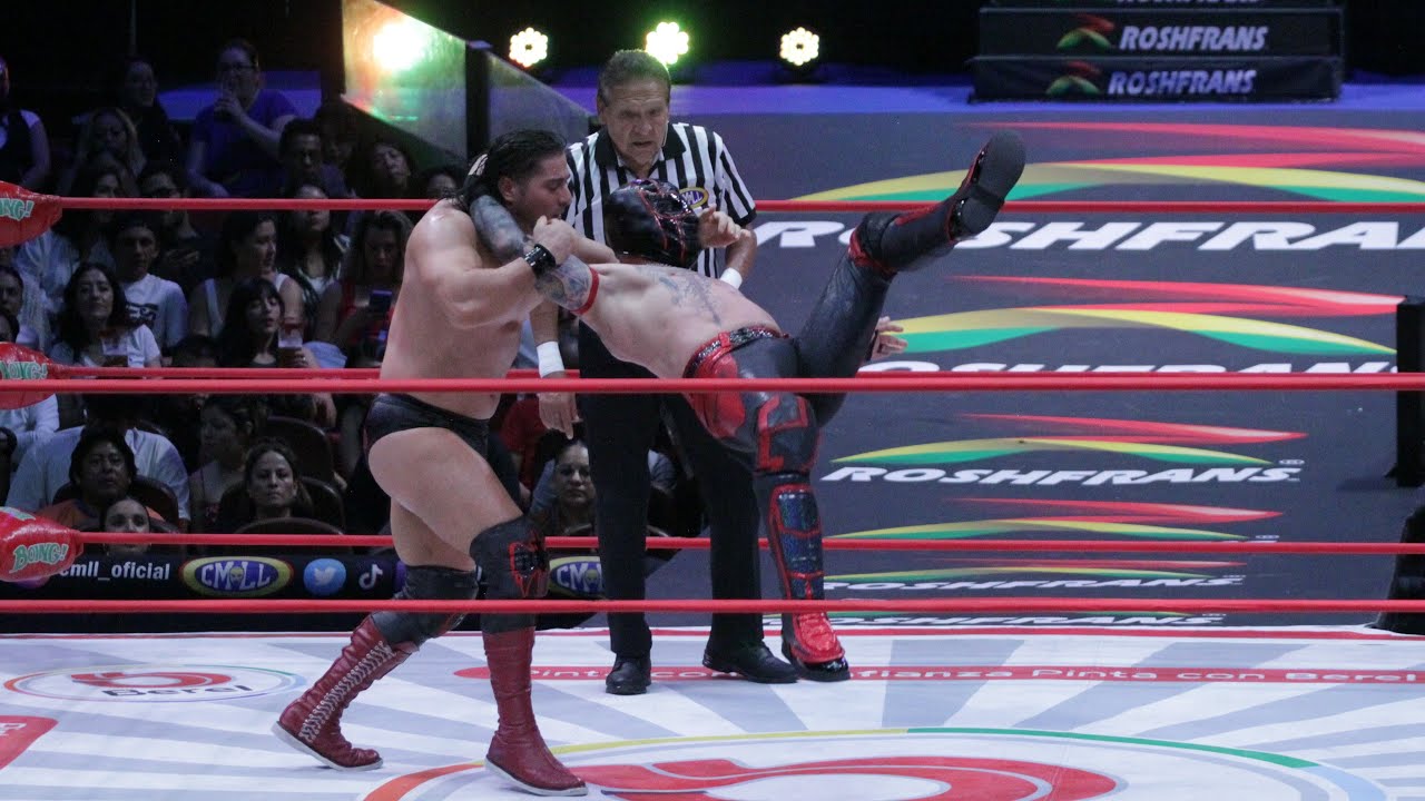 Reporte CMLL: Ángel de Oro y Niebla Roja 🆚 El Clón y Rocky Romero background