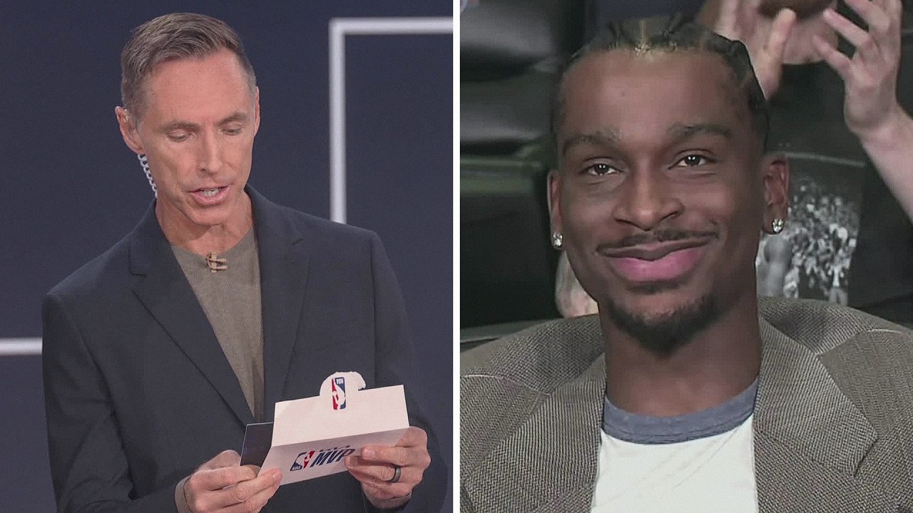 2x MVP Steve Nash and the NBA on Prime crew announce the 2025-26 @kia NBA MVP