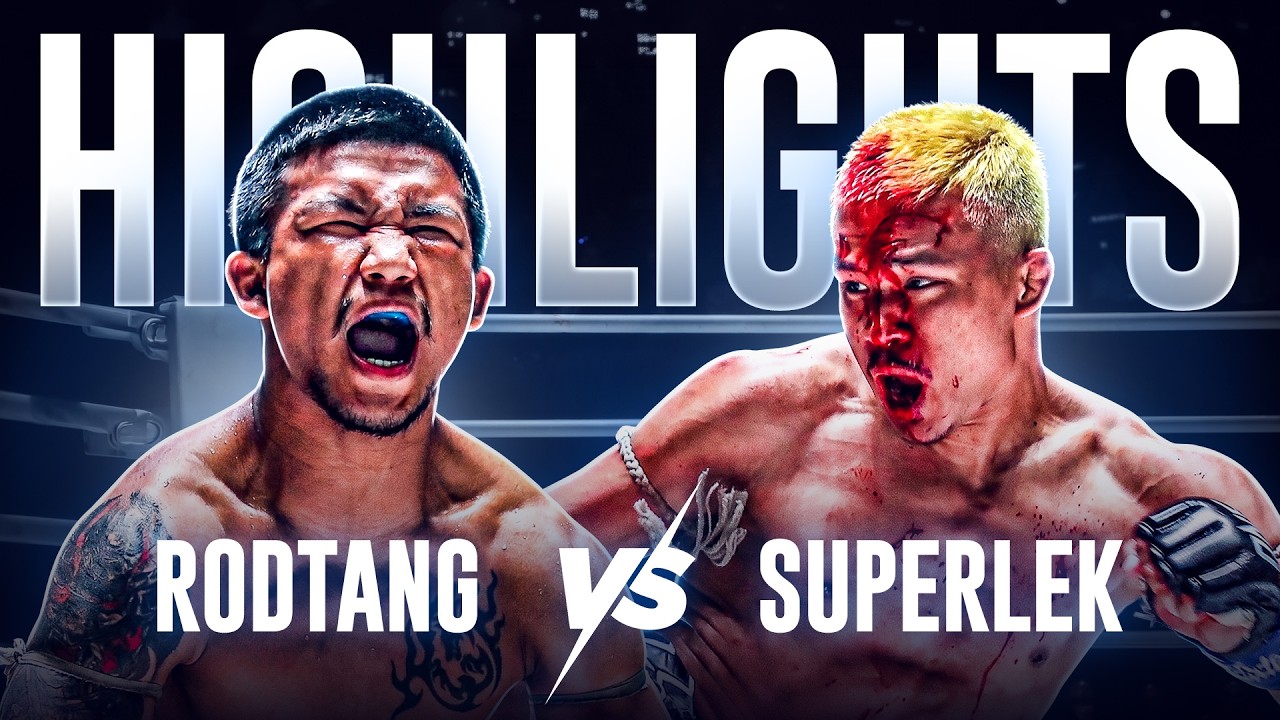 The Night Two Legends Tore Each Other Apart - Rodtang vs Superlek Fight Highlights