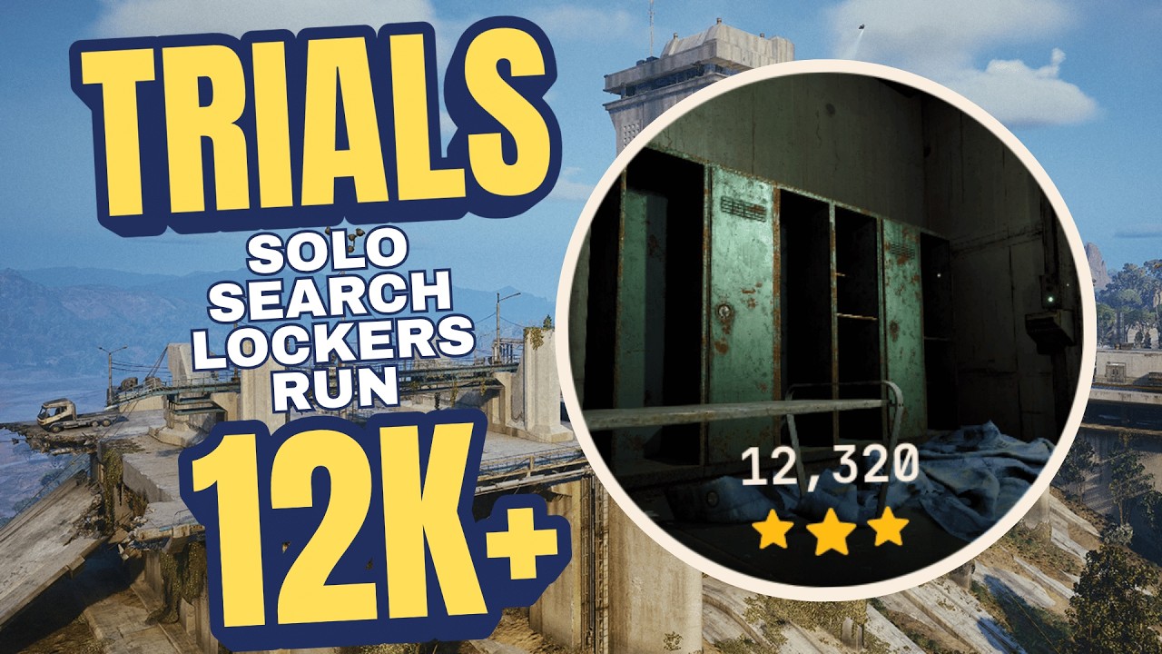 Solo Search Lockers Trials Run 12K+ | ARC Raiders background