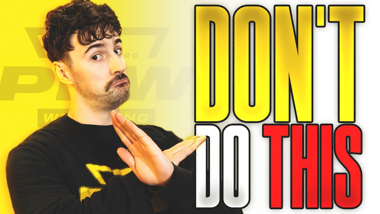 DON'T do THIS when starting Wrestling Training! background