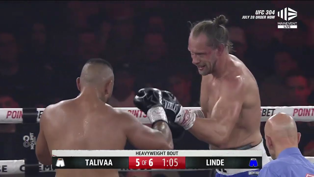 Liam Talivaa vs Johan Linde Full Fight.