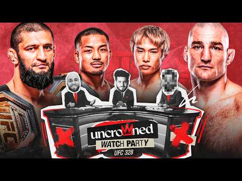 UFC 328 LIVE STREAM: Khamzat Chimaev vs Sean Strickland | Uncrowned Watch Party & Post Show