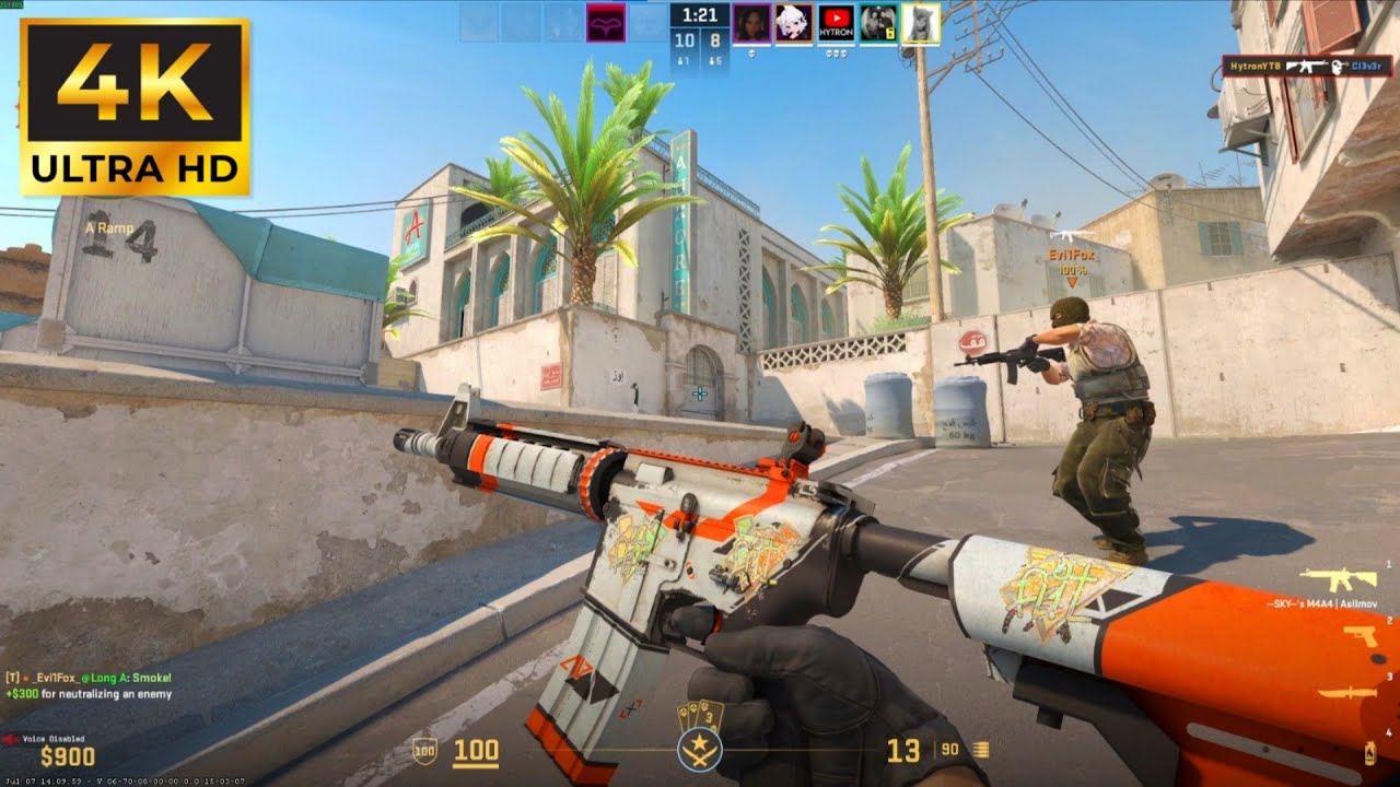 Counter-Strike 2 Gameplay 4K (No Commentary)