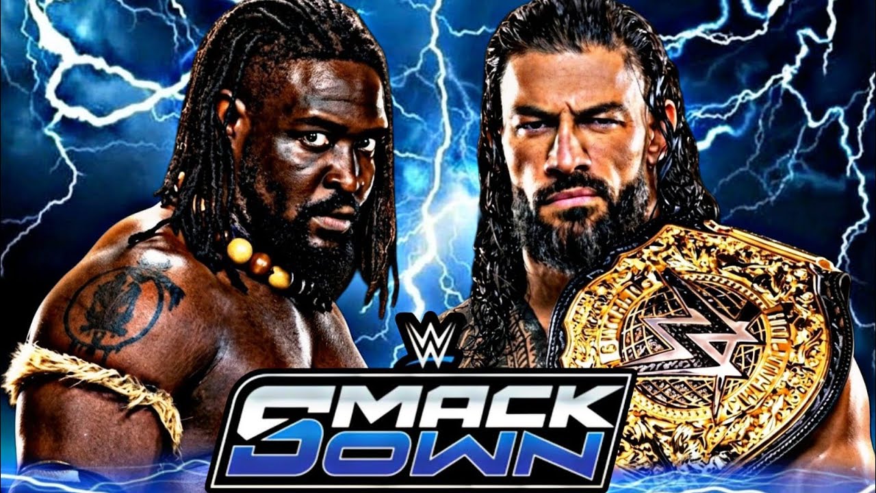 Roman Reigns(C) Vs Oba Femi WWE SmackDown May 18 2026 WWE2K26 Simulation - FULL MATCH