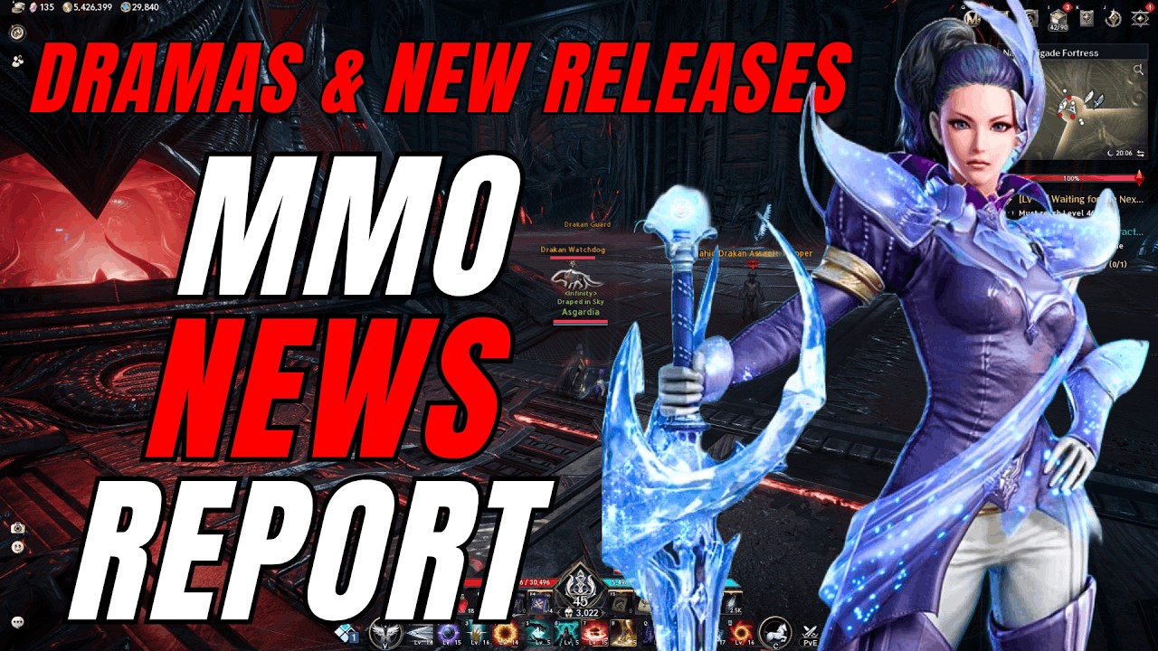 HUGE MMORPG News - Aion 2 Global, Architect Land Of Exiles, Honor Of Kings World, Chrono Odyssey