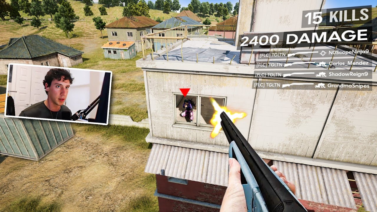 TGLTN Takes over Pochinki in Solo Squads... (PUBG)