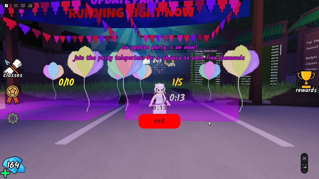 UPDATE PARTY IN 99 NIGHTS IN THE FOREST 2026 | Roblox ๐