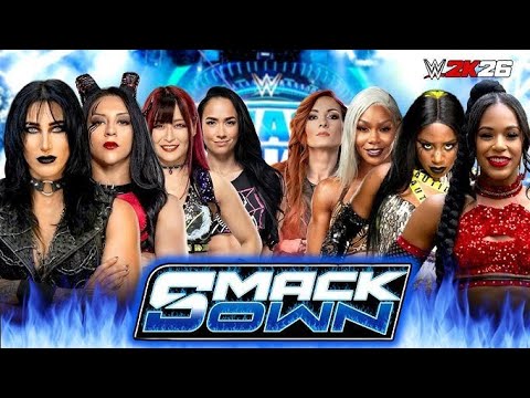 Ryea Ripley, Iyo sky, Stephanie Vaquer, AJ Lee vs Bianca, bercky, jade, Naomi background