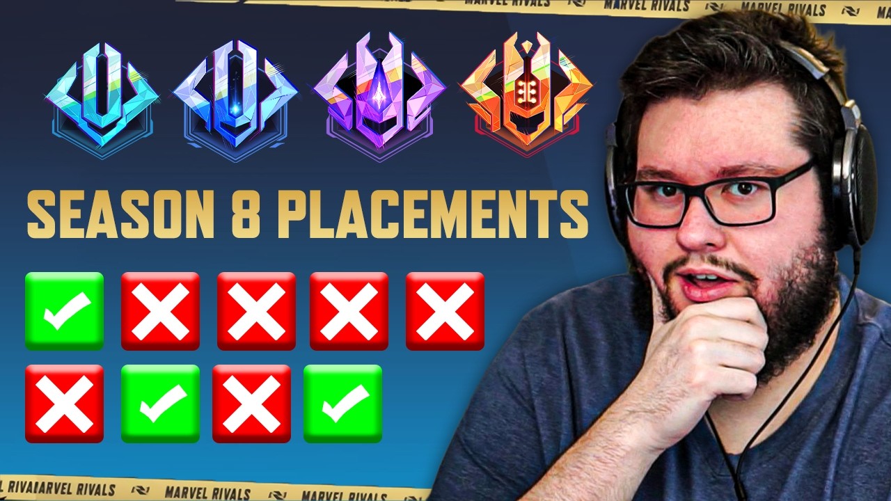 I Did My Season 8 Placements In Marvel Rivals Here's How It Went background