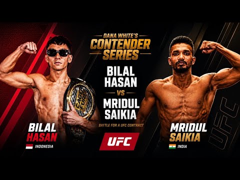 BILAL HASAN VS MRIDUL SAIKIA !! ЁЯФе DUEL PEREBUTAN KONTRAK UFC !! background
