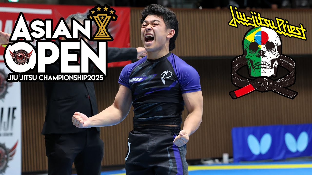【FULL FIGHT】鈴木淳斗 vs クリスチャン・マツオ / ASJJF ASIAN OPEN 2025 【ブラジリアン柔術】 background