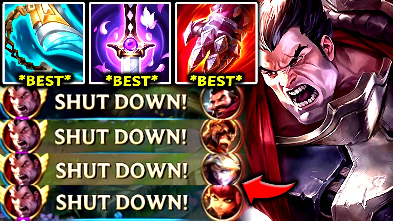DARIUS TOP IS THE #1 BEST CHAMP TO COUNTER ALL TOPLANERS👌 - 2026 Darius TOP Gameplay Guide