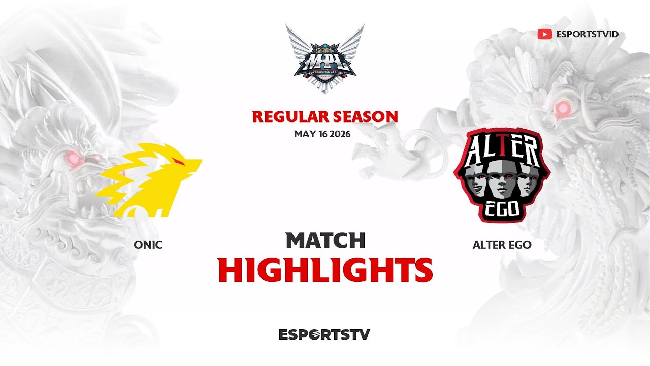 ONIC vs AE HIGHLIGHTS MPL ID S17 | Alter Ego vs ONIC