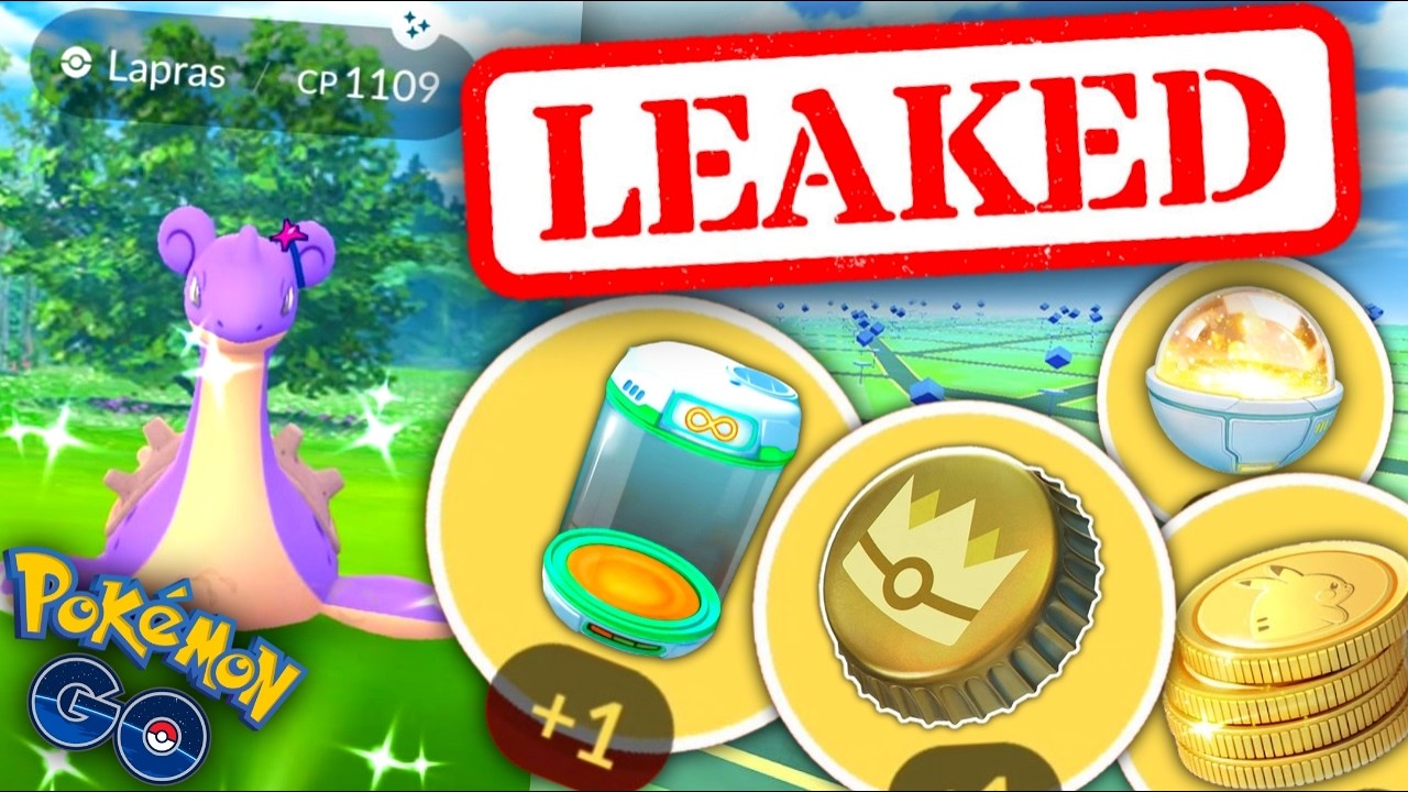 *LEAKED SHINY COSTUMES & GOLDEN BOTTLE CAP, INFINITE INCUBATOR, POKECOINS & TRINKET* Pokemon GO news