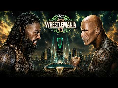 Roman Reigns vs The Rock Will NOT Main Event WrestleMania 43!